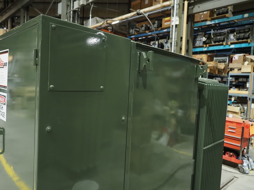 2500 KVA, Pri 13200D, Sec 480Y, LF/RF RTE CORPORATION PADMOUNT TRANSFORMER