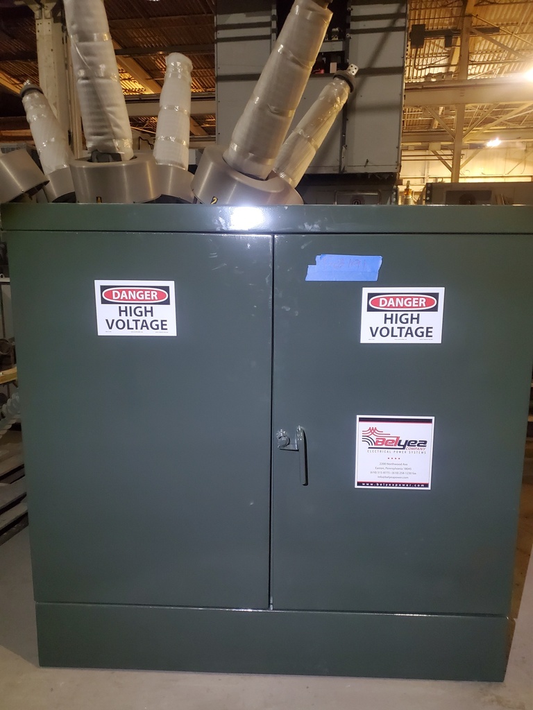1500 KVA, Pri 4160 D, Sec 480 Y/277, 2007, RADIAL FEED, LIVE FRONT