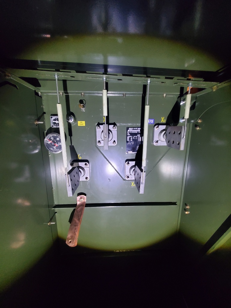 1500 KVA, Pri 4160 D, Sec 480 Y/277, 2007, RADIAL FEED, LIVE FRONT