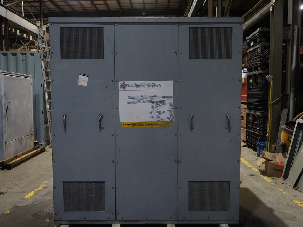 1000 KVA, Pri 4160 D, Sec 480 Y, ITE/Sunbelt, Open Wound, Indoor