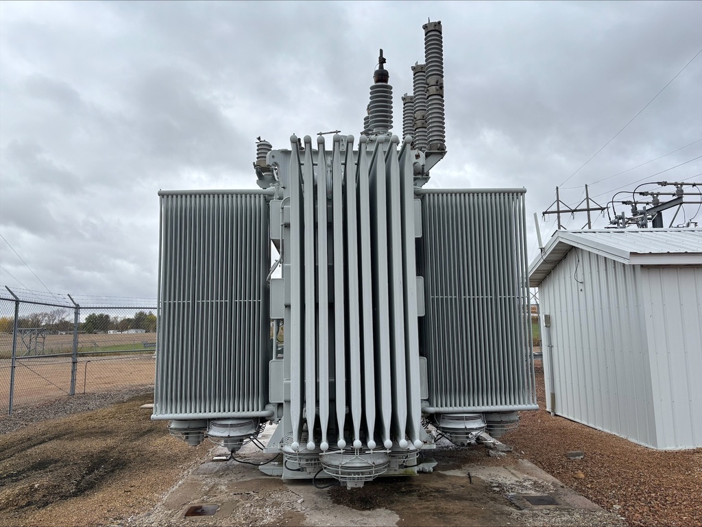 15 MVA 69000Y - 13800Y McGraw-Edison Substation Transformer, with 2400D Tertiary