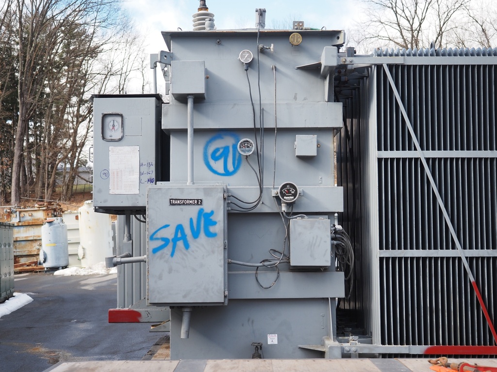 10 MVA 26400 D - 4160 Y Carte Substation Transformer with LTC