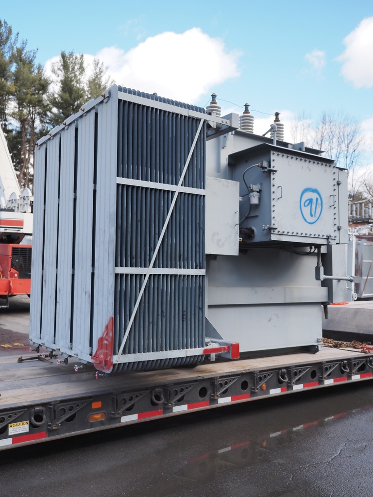 10 MVA 26400 D - 4160 Y Carte Substation Transformer with LTC