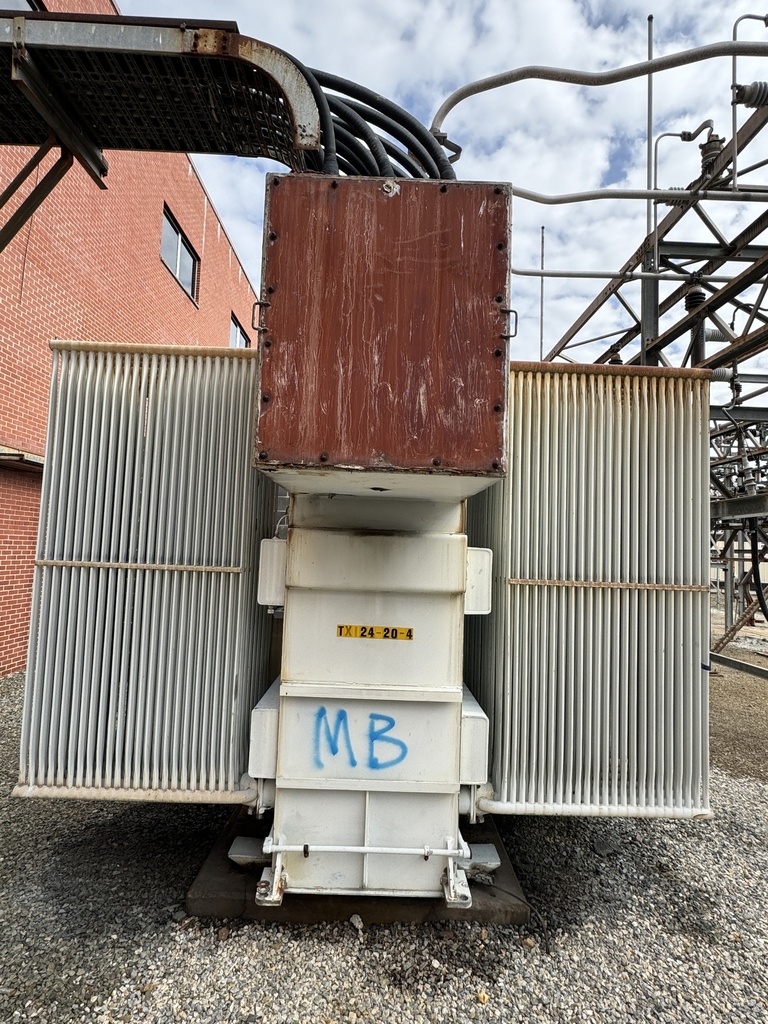 10/11.2/12.5/14 MVA McGraw-Edison, 12500D - 4160Y Oil filled Substation Transformer