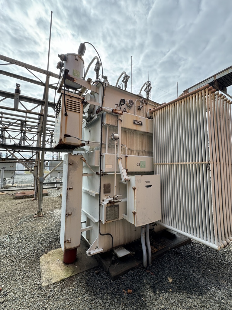 10/11.2/12.5/14 MVA McGraw-Edison, 12500D - 4160Y Oil filled Substation Transformer