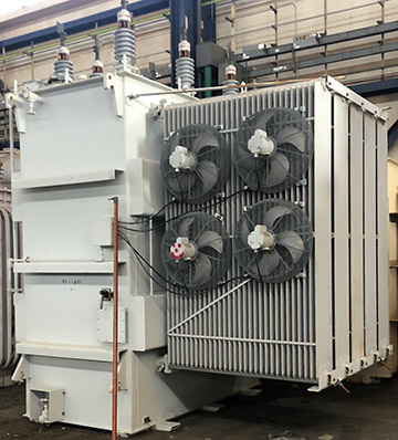 10/11.2/12.5/14 MVA, Pri 34400 D, Sec 12470Y/7200, DELTA STAR