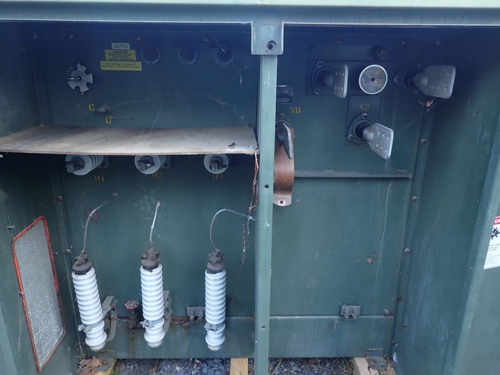 1000 KVA 14400 Delta 480Y/277, Westinghouse Pad-Mount Transformer, DF/RF,