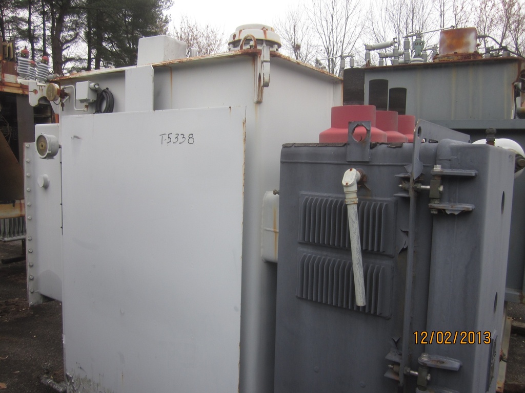 1000 KVA, ABB, Pri. 13200 V, D, Sec. 208/120Y, 1991, NETWORK TXFMR, SILICONE:1