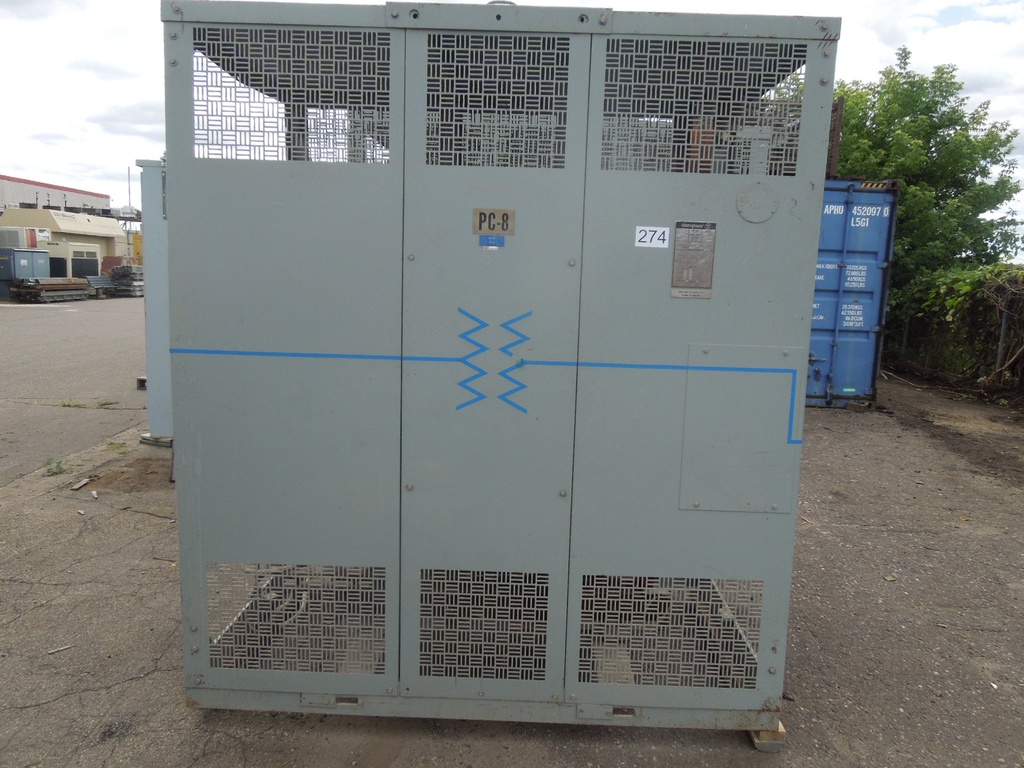 1000 KVA, Pri 4160 D, Sec 380Y/219, WESTINGHOUSE, INDOOR:1