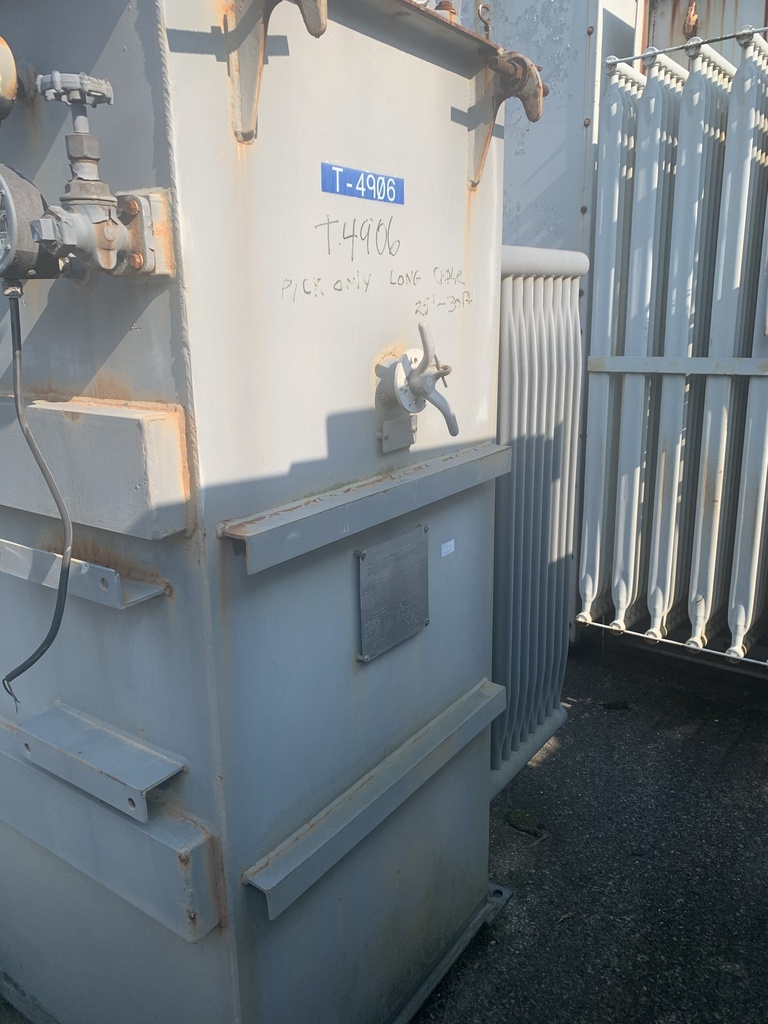 1000 KVA, Pri. 33000 V, D, Sec. 2400 V, D, 1971, MCGRAW EDISON, STATION TXFMR: 1