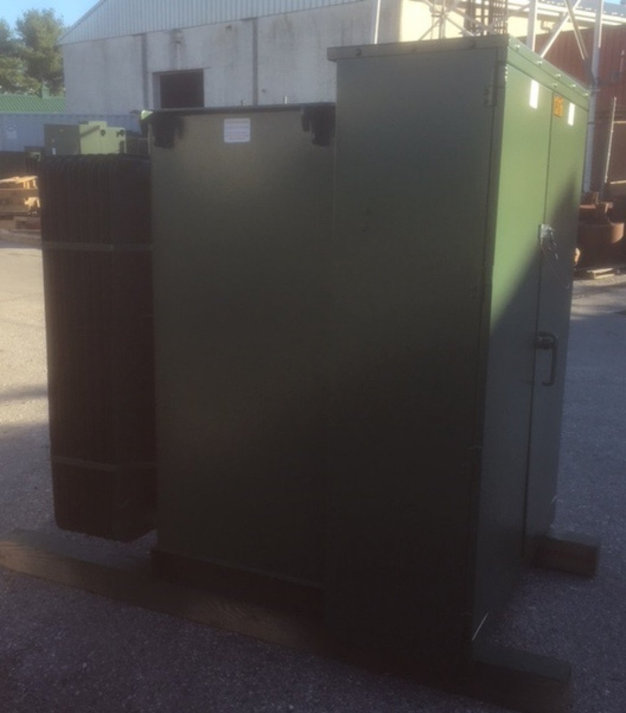 1000 kVA 4160D x 14400D - 480Y GE Padmount Transformer