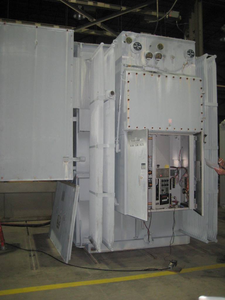 10000/14000 KVA, Pri 26400 D, Sec 13200Y/7620, GENERAL ELECTRIC, LOAD TAP CHANGE