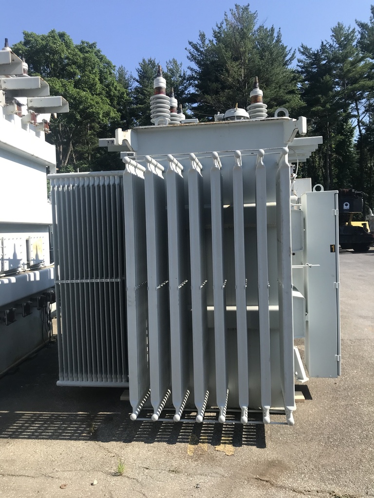 10000/14000 KVA, Pri 34500 D, Sec 13800Y/7970, ABB, ALUMINUM