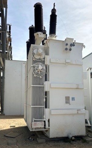 10MVA 138000D - 4160Y General Electric Substation Transformer