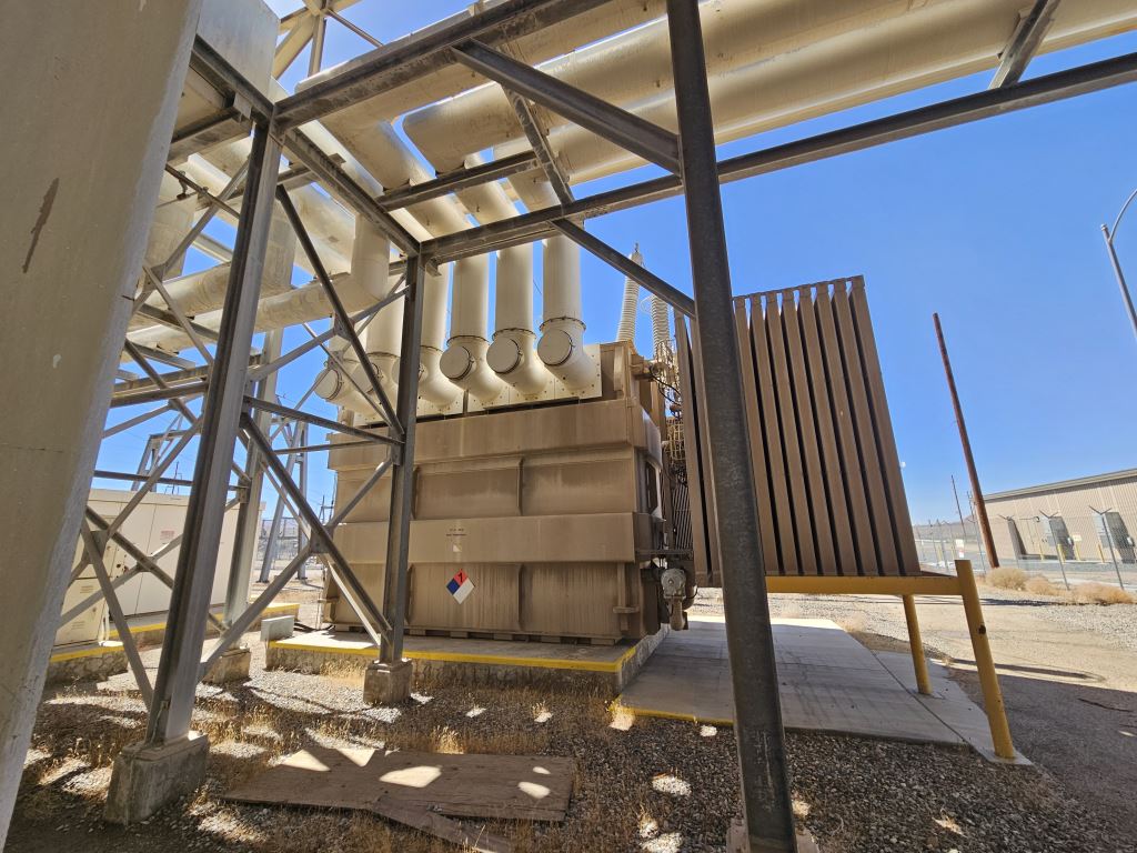 114/152/180/212 MVA, 230000GRDY - 13800D x 13800D GE Split Secondary Substation Transformer