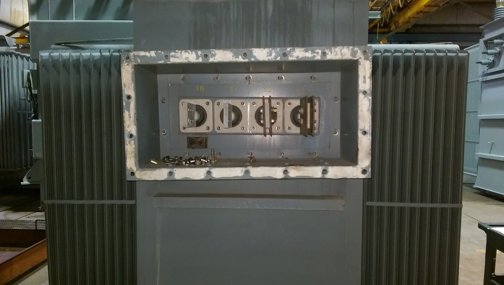 1200 KVA, Pri 13200 D, Sec 480Y/277, SQUARE D, HV-CU / LV-AL WINDINGS:
