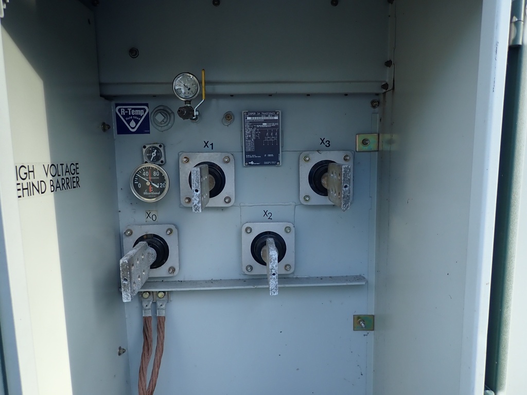 1500 KVA 12470 Delta 480Y/277, Cooper Pad-Mount Transformer, DF/RF, R-TEMP