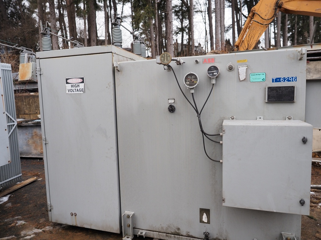 1500 KVA 34500 Delta 480Y/277, ABB Substation, Bio-Temp