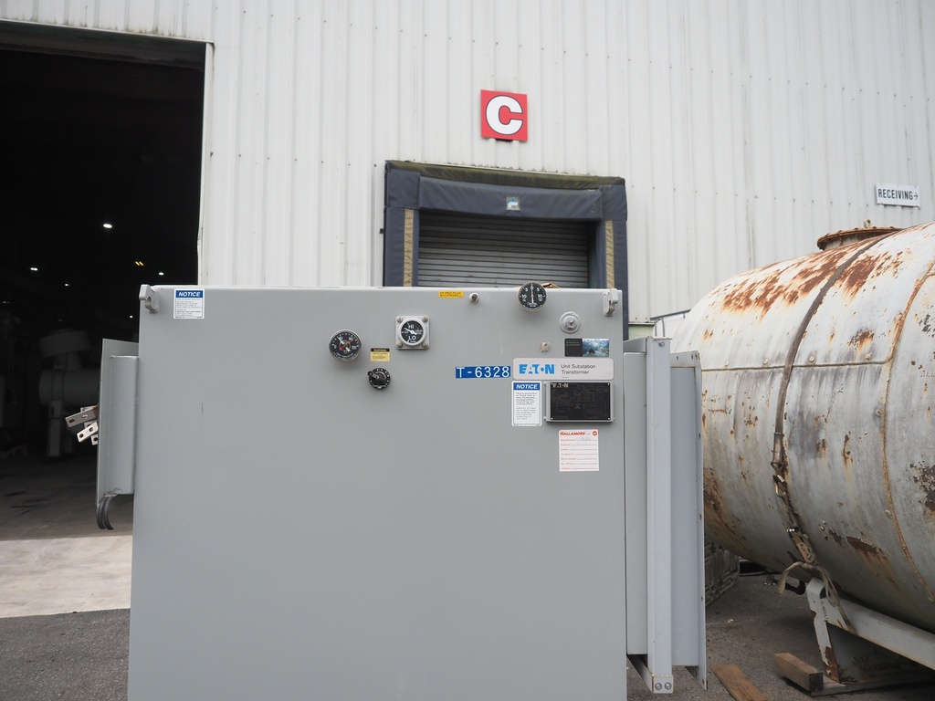 1500 KVA Eaton Substation Transformer, 13800 D 480Y/277, Bio-Temp