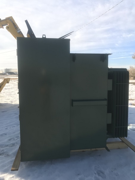 1500 KVA, Pri 13800 D, Sec 480Y/277, 2019, GE PROLEC, DEAD FRONT/LOOP FEED, NEW