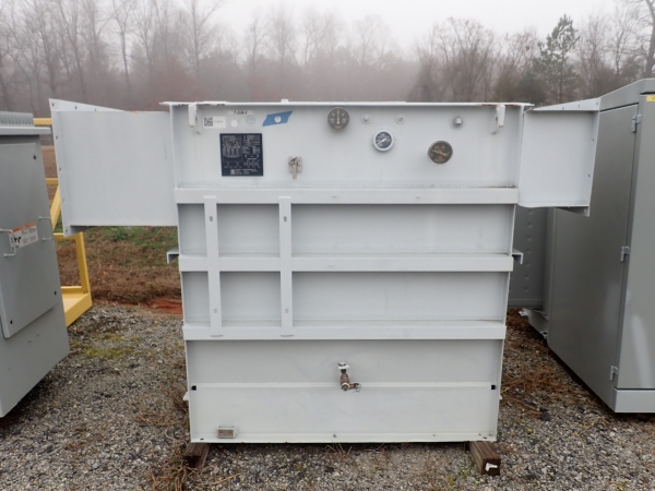 1500/1680 KVA, Pri 12470 D, Sec 600 D, SQUARE D, SUBSTATION, COPPER:1