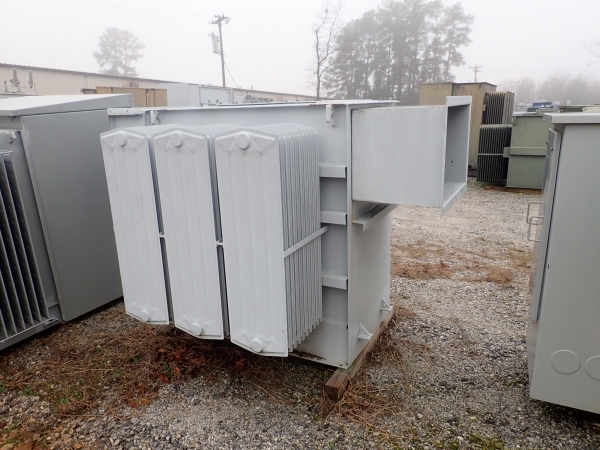 1500/1680 KVA, Pri 12470 D, Sec 600 D, SQUARE D, SUBSTATION, COPPER:1