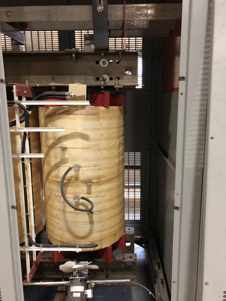 1500/2000 KVA, Pri 4160 D, Sec 2300 D, GE, ALUMINUM, INDOOR