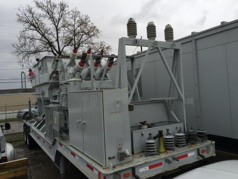 15000 KVA, Pri 110000 D X 24900 D, Sec 4160Y/13200Y/24900Y, WESTINGHOUSE, MOBILE