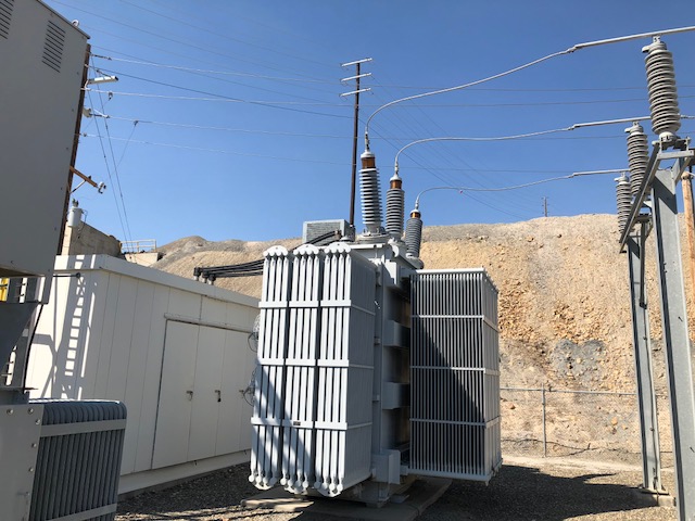 15000/22400 KVA, Pri 120000 D, Sec 4160Y/2400, GENERAL ELECTRIC:1