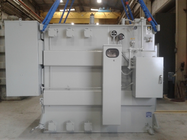 15000/22400 KVA, Pri 34500 D, Sec 4160Y/2402, GENERAL ELECTRIC