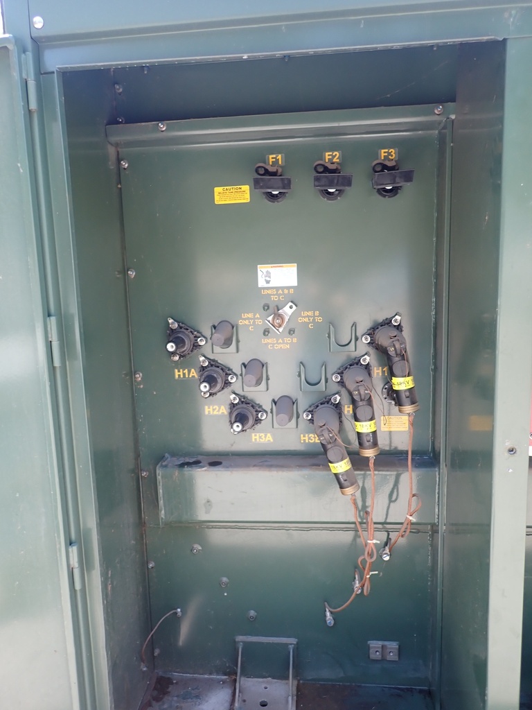 2000 KVA 13800D 480Y GE Prolec Transformer, Dead Front, Loop Feed