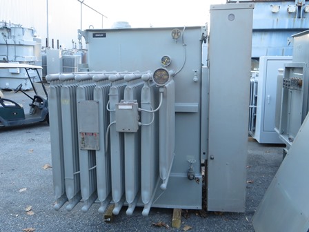 2000/2300 KVA, Pri 4160 D, Sec 480Y/277, WESTINGHOUSE, SILICONE, ALUMINUM