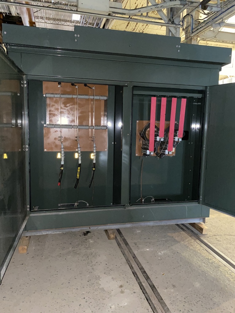 2000/2667 KVA, Pri 13200Y, Sec 480Y/277, ABB, CAST/DYNICAST, DRY TYPE TRANSFORMER, N3R LF/RF