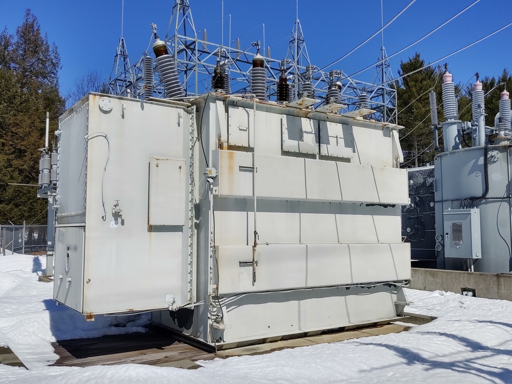 21MVA 138000D - 36300GY GE LTC Transformer
