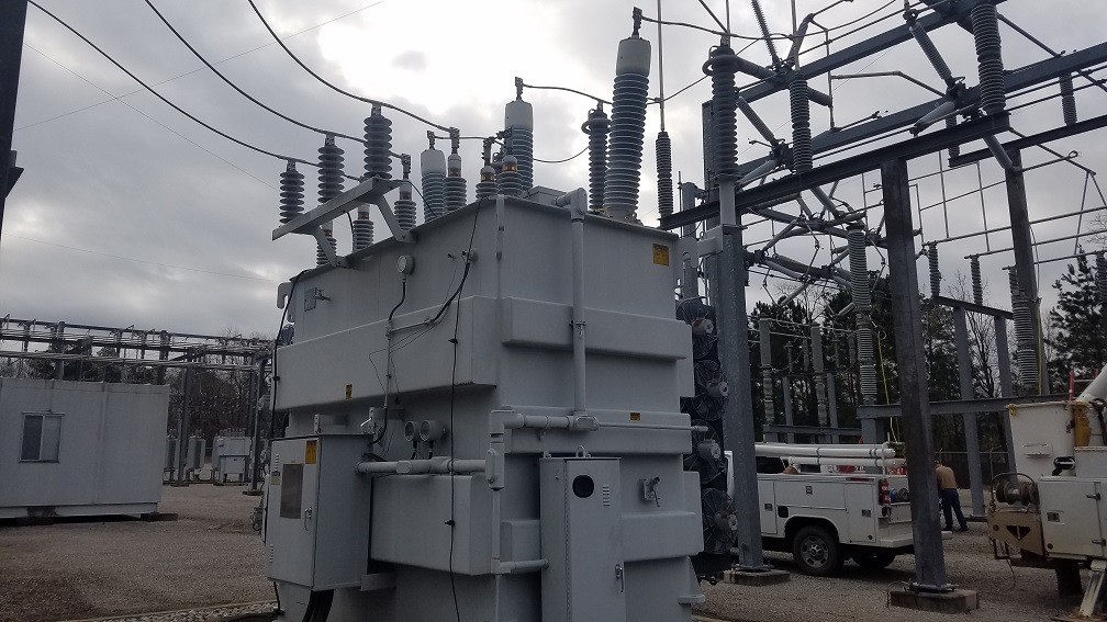 22500/42000 KVA, Pri 154000GRDY/88910, Sec 46000GRDY/26560, WAUKESHA, AUTO:1