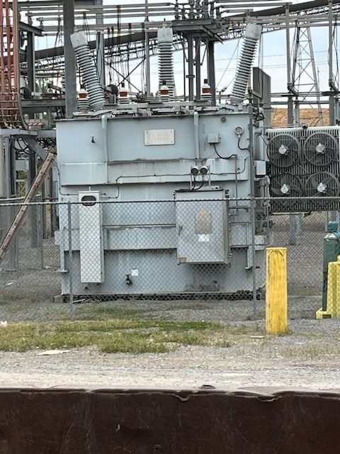 25/46.67 MVA, 154KV D - 13200Y ABB Substation Transformer