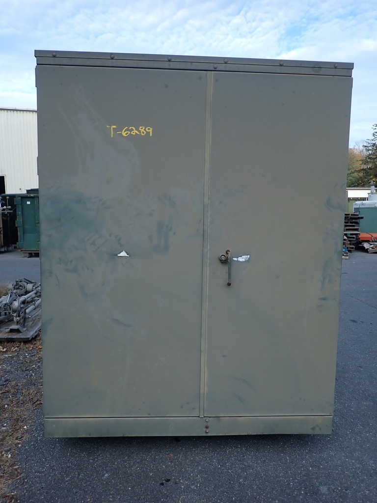 2500 KVA 13200 Delta 480Y/277, General Electric Pad-Mount Transformer, DF/LF