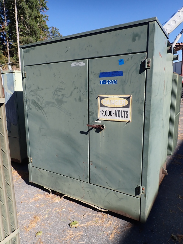 2500 KVA 13200 Delta, 480Y/277 Balteau Pad-Mount Transformer, DF/RF