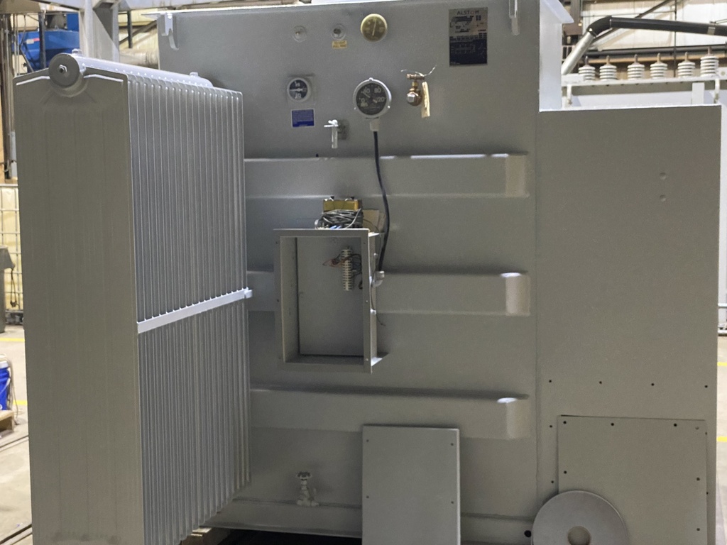 2500 KVA, Pri 12470 D, Sec 480Y/277, 2001, ALSTOM, SIDE X SIDE BUSHINGS:1