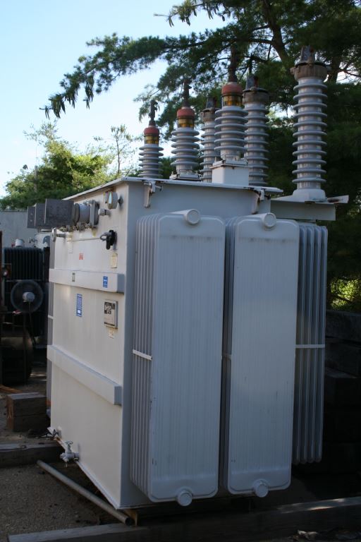 2500 KVA, Pri 33000 D, Sec 240 D, JERRYS ELECTRIC, TOP X TOP BUSHINGS:1