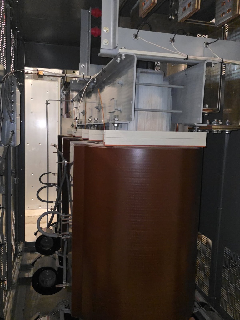 2500/3750 KVA, Pri 12470D, Sec 480Y/277, SQUARE D, INDOOR CAST COIL