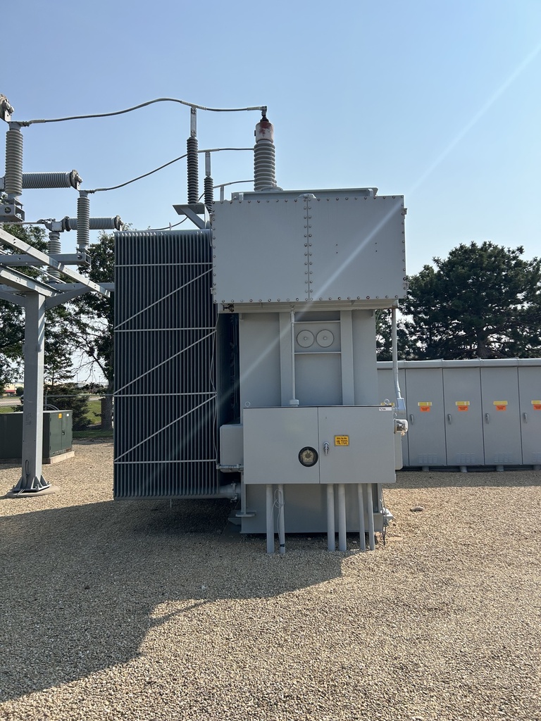 25MVA 67000D x 118000D - 12470Y McGraw-Edison LTC Substation Transformer