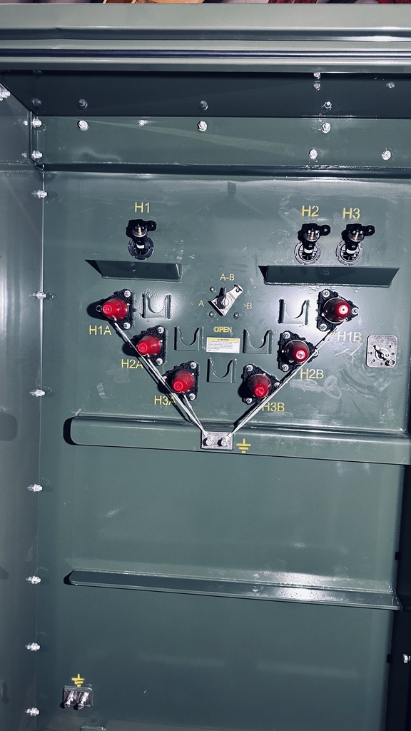 2600 KVA, Pri 13800 D, Sec 480 Y, LF/DF HC PADMOUNT TRANSFORMER