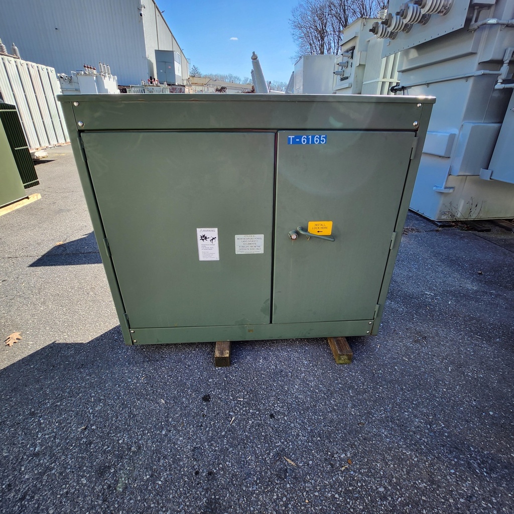 300 KVA, Pri 2300 DELTA, Sec 480Y/277, LF/RF, GE PROLEC TRANSFORMER