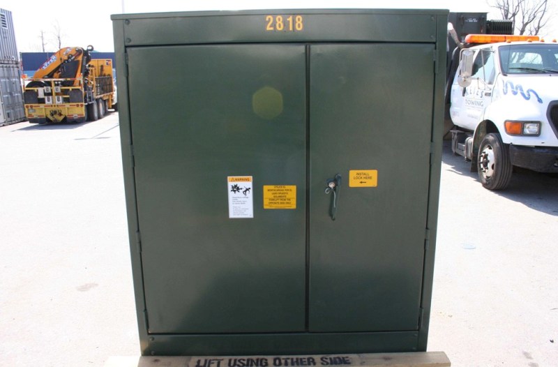 300 KVA, Pri 4160 D, Sec 480Y/277, 2011, GE PROLEC, LIVE FRONT, RADIAL FEED, NEW