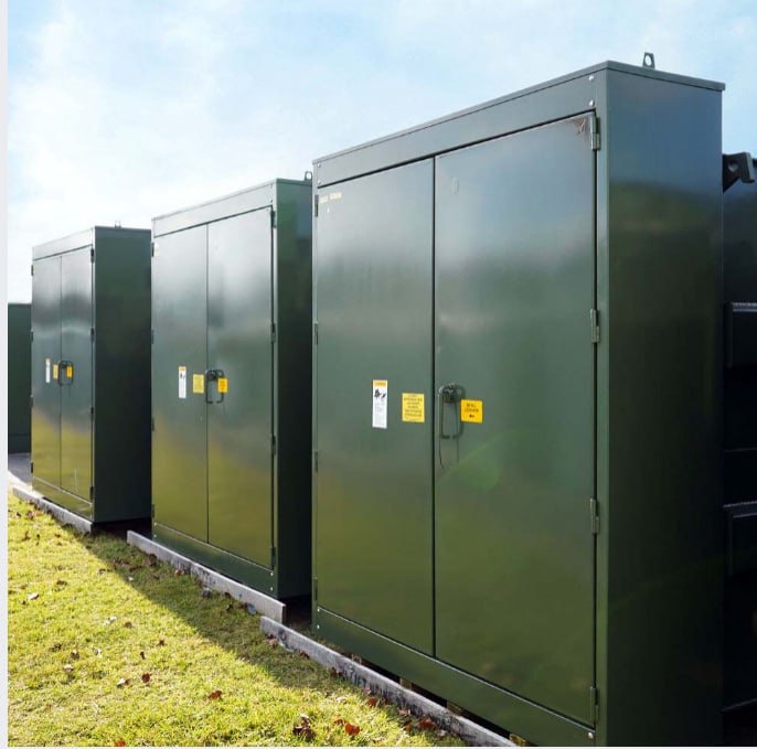 3000KVA GE Prolec Padmount Transformer, 13800D - 415Y, DF/LF