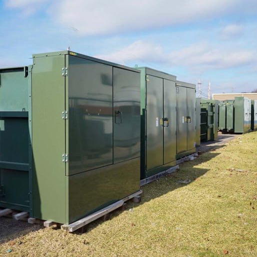 3000KVA GE Prolec Padmount Transformer, 13800D - 415Y, DF/LF