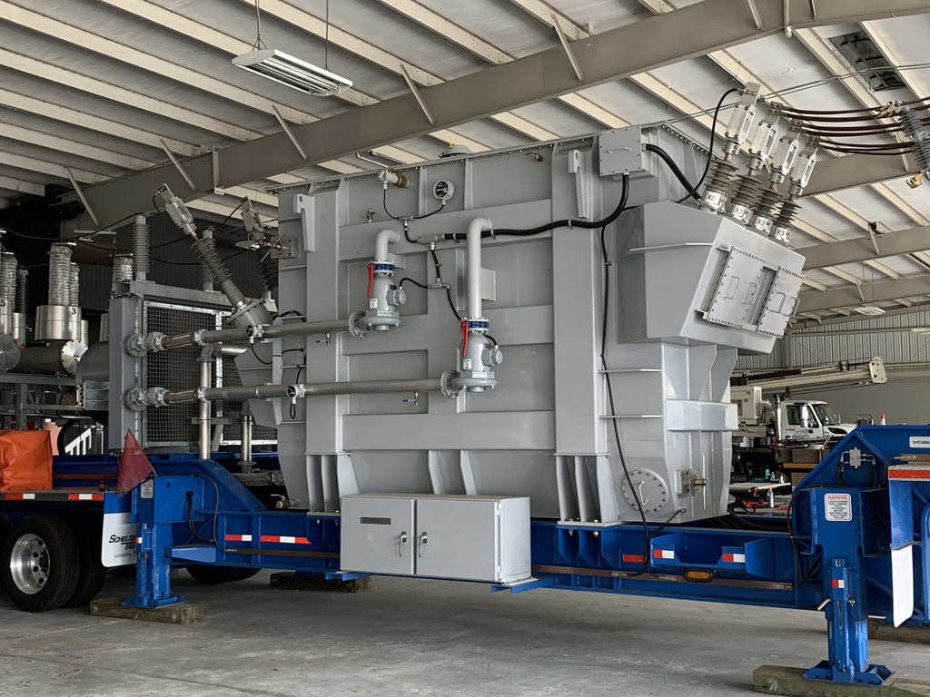 40 MVA, Pri 69000 D, Sec 24940GRDY/14400x12470GRDY/7200, LTC MOBILE SUBSTATION