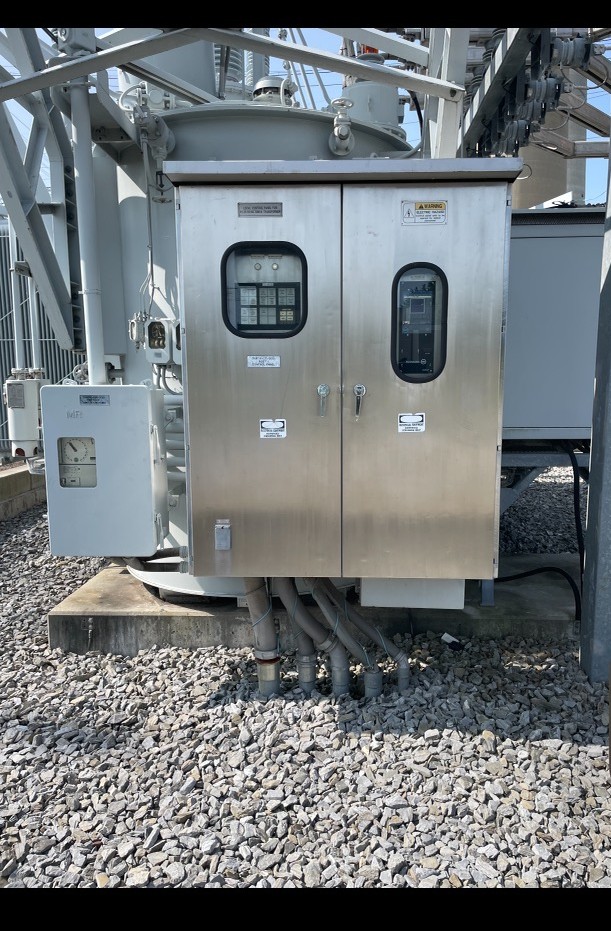 41.25/55/68.75 MVA 230KV Y - 6900Y, 4160Y Split Secondary Hyundai LTC Substation Transformer