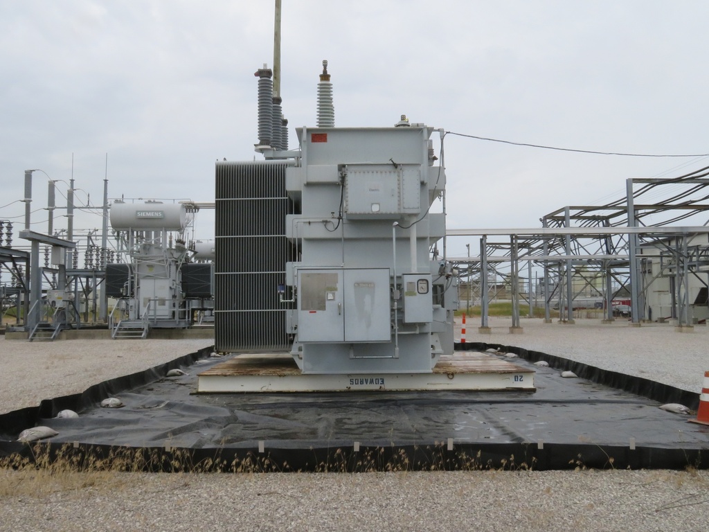 45 MVA 140000 D - 14000 Y ABB LTC Substation Transformer